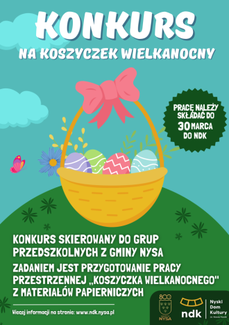 KONKURS WIELKANOCNY
 KOSZYCZEK WIELKANOCNY"