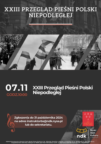 XXIII PRZEGLĄD PIEŚNI POLSKI NIEPODLEGŁEJ