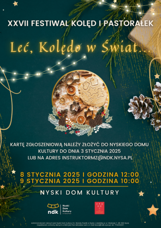 XXVII Festiwal Kolęd i Pastorałek ,,Leć, kolędo w świat...''