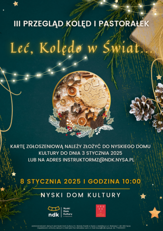 III Przegląd Kolęd i Pastorałek ,,Leć, kolędo w świat...''