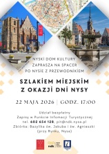 Spacer z przewodnikiem Szlakiem Miejskim w Nysie