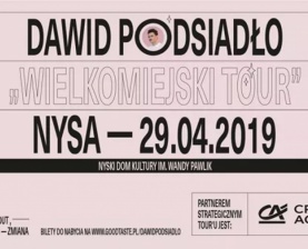 Dawid Podsiadło - Koncert WIELKOMIEJSKI TOUR w Nysie 