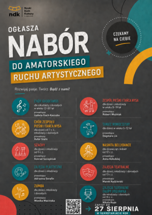 NABÓR DO AMATORSKIEGO RUCHU ARTYSTYCZNEGO Kliknięcie w obrazek spowoduje wyświetlenie jego powiększenia
