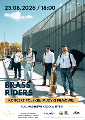 PLENEROWE KONCERTY NA PLACU PADEREWSKIEGO - BRASS RIDER Kliknięcie w obrazek spowoduje wyświetlenie jego powiększenia