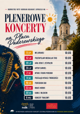 PLENEROWE KONCERTY NA PLACU PADEREWSKIEGO