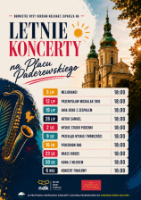 LETNIE KONCERTY NA PLACU PADEREWSKIEGO